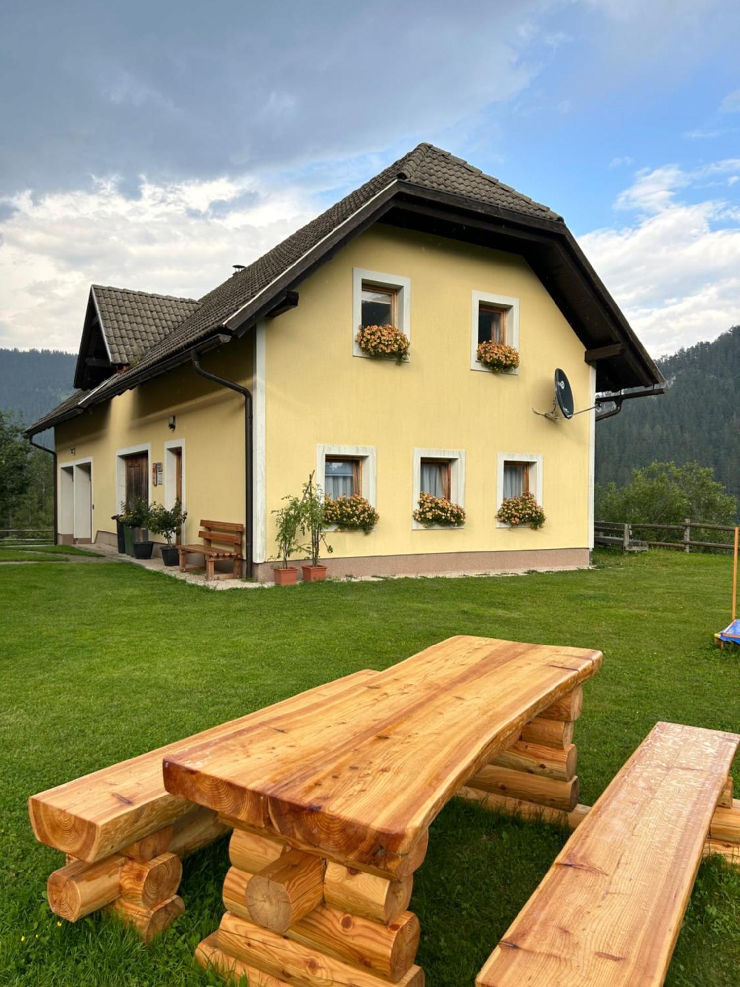 Tourist Farm Gradisnik Apartment Solcava Exterior photo